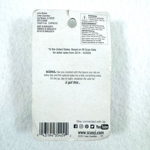 Scunci Polybands & Elastics Hairbands 200 ct & 12 ct Assorted Colors 10-Pack - Picture 6 of 6